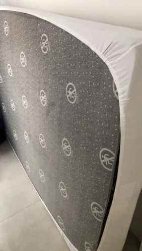 Cama box com colchão 138/188