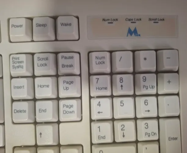 Teclado Mtek antigo modelo K297