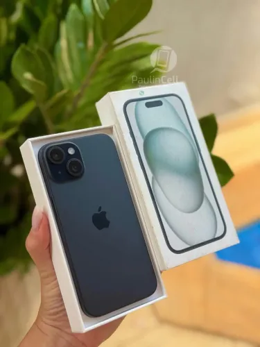 IPHONE 15 128GB PRETO COMPLETO 