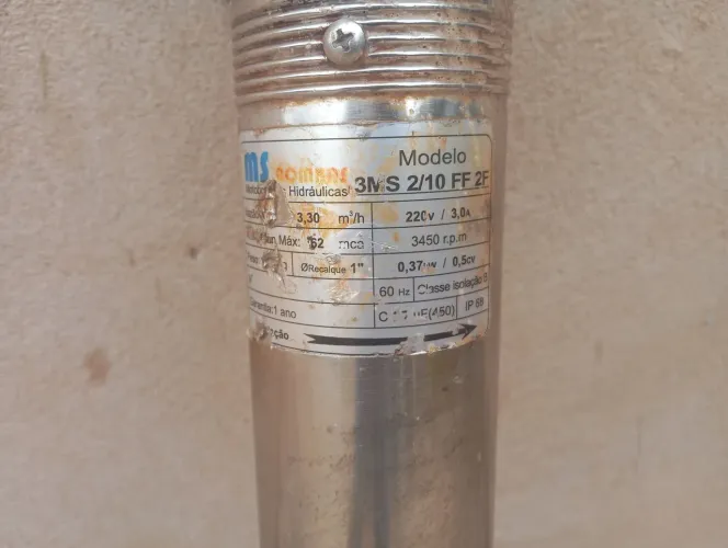 bomba d'água palito