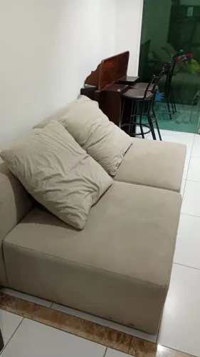SOFA CINZA 2 lugares
