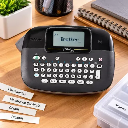 ROTULADOR ELETRONICO P-TOUCH M95 BROTHER NOVO