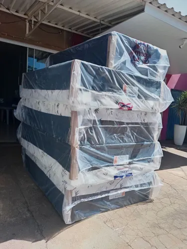 Cama Box casal nova 