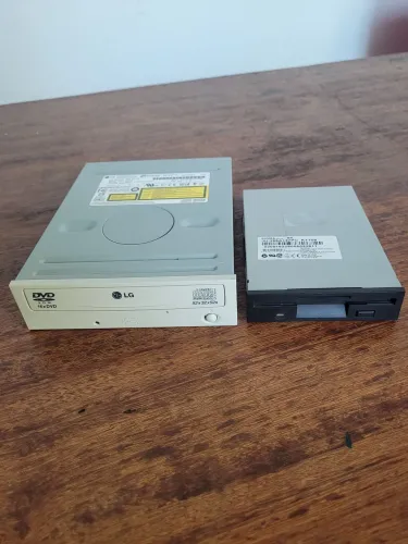 drive de disquete interno de 3,5 polegadas, drive de CD/DVD