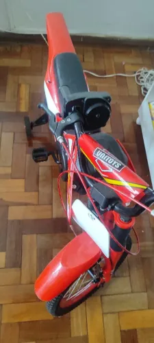 Bicicleta infantil menino - moto