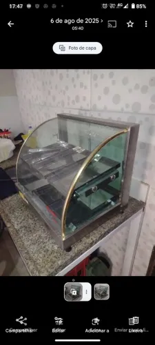 Estufa de salgados