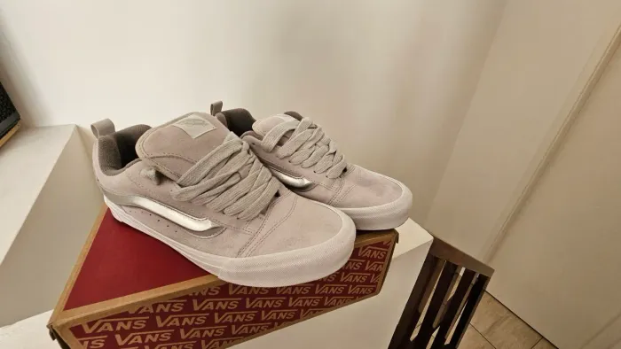 Vans Knu Skool Silver - Tam 42