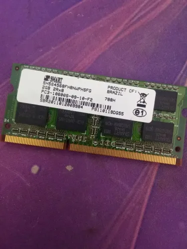 Memória RAM pra notebook 2 GB ddr3