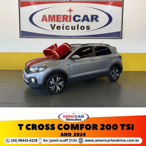 Volkswagen T-Cross Comfortline 1.0 TSI Flex 5P Aut. 2024