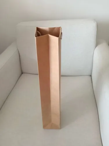 Sacola kraft garrafa de bebidas