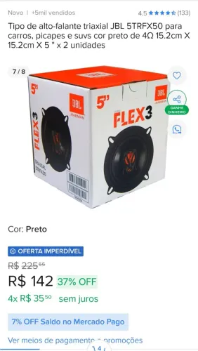 Auto falante JBL 2 unidades 