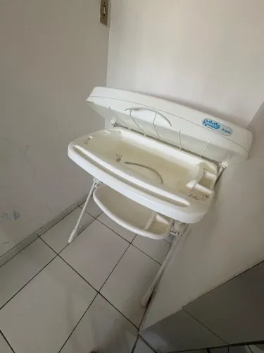 Trocador com banheira