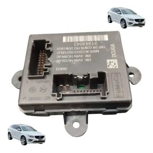Módulo Porta Dianteira Volvo V40 T4 2.0 2014 Preto