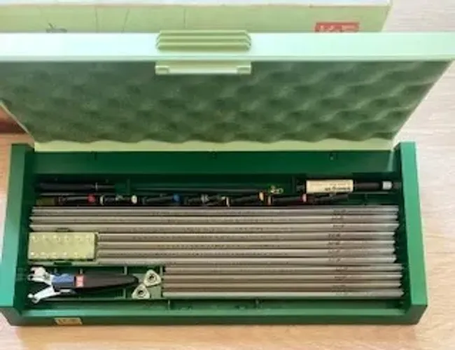 Estojo Normógrafo Leroy Controlled Lettering System