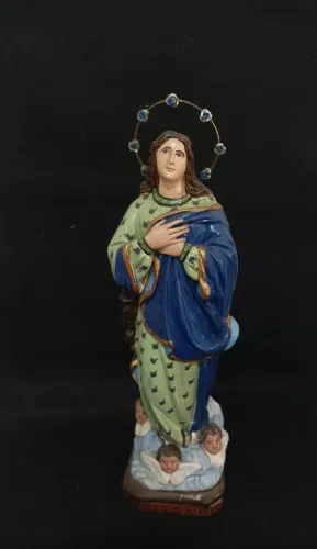 Imagem em gesso Nossa Senhora da Conceição 25 cm