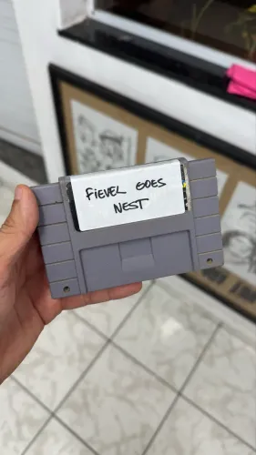 Cartucho Nintendo Fievel Goes West