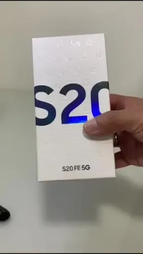 Caixa Embalagem S20  Azul Marinho 128GB