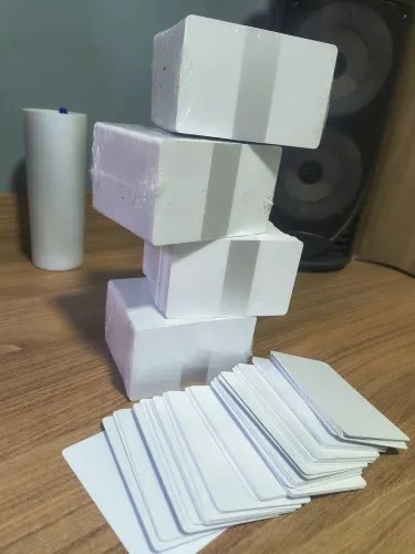 Material para crachá em PVC