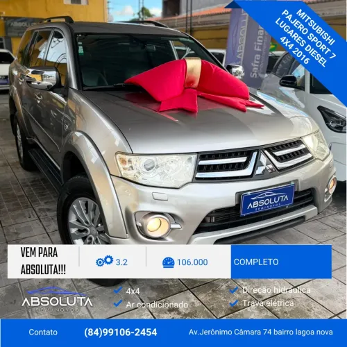 Mitsubishi Pajero Sport 4x4 HPE 2016 Diesel 