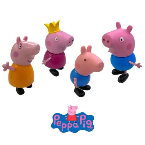 Lote Família Peppa Pig