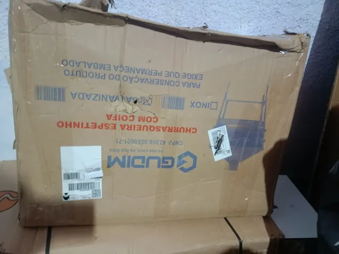 Churrasqueira Nova para espetinho 
