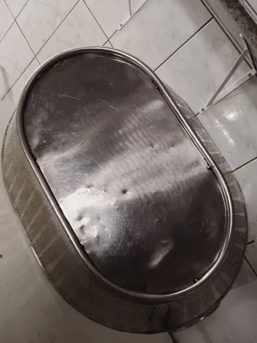 Cesto de Pães de Inox