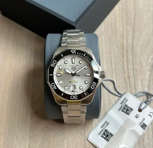 Relógio tag Hauer Aquaracer Cerâmica branco