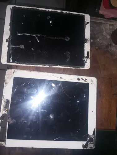 Ipads com telas ruins para pecas ou trocar a tela 