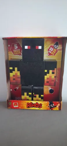 Boneco Articulado Athos 35cm Youtuber Gamer Skin Algazarra