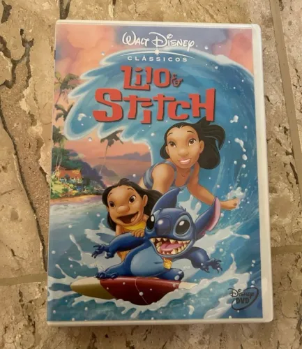 dvd lilo & stitch, em ótimo estado. original.
