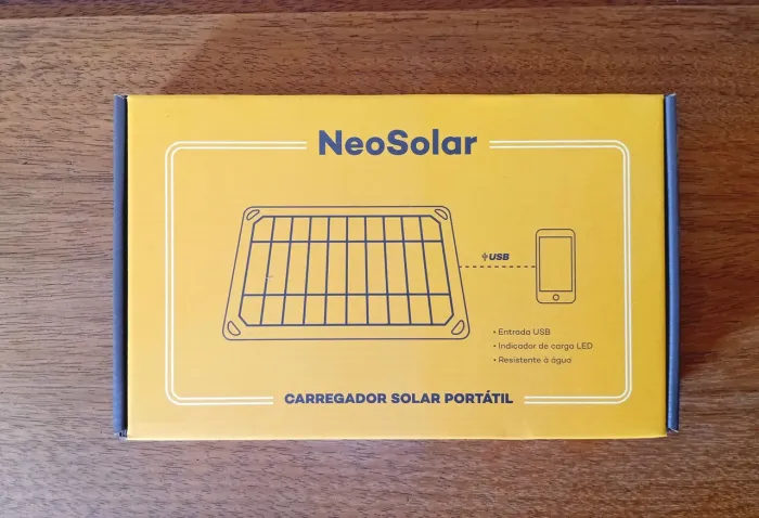 Carregador solar portátil 5W - NeoSolar