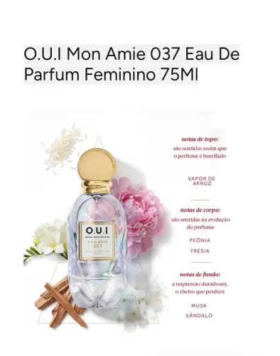 Parfum O.U.i MON AMIE