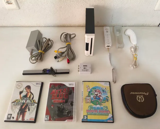 Nintendo Wii desbloqueado com jogos 