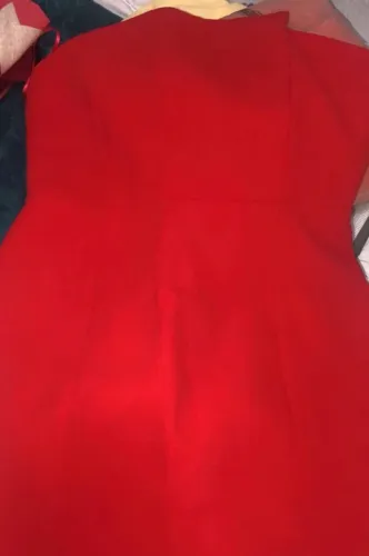 Vestido Vermelho Elegante