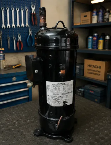 Compressor para Ar-Condicionado Hitachi 71.000 BTUs 380V R410A