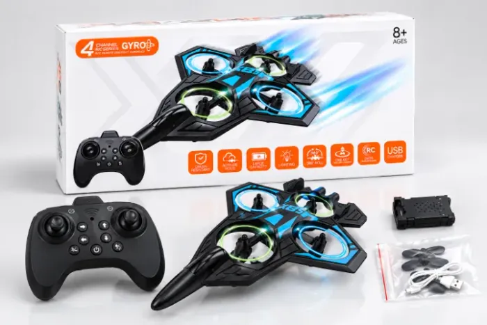 Drone X85 Quadricopter - Controle Remoto, LED, Giro 360° e Altitude Hold
