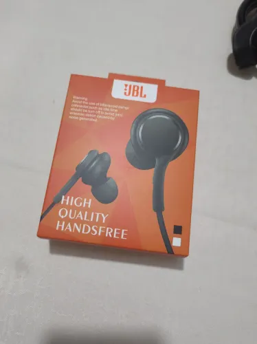 Fone de ouvido auricular com microfone, Novo sem uso.