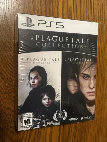  A Plague Tale Collection Ps5 Midia Fisica [Steelbook + 2 jogos]