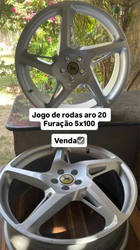 Rodas Aro 20 Ferrari furação 5x100