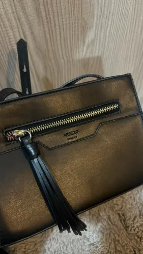 Bolsa Arezzo Original Courino Preta