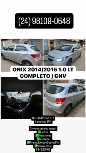Chevrolet Onix Hatch LT 1.0 8V Flex Power Mec. 4P 2015