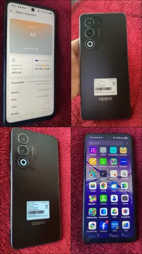 OPPO A5 zerado 256 gb