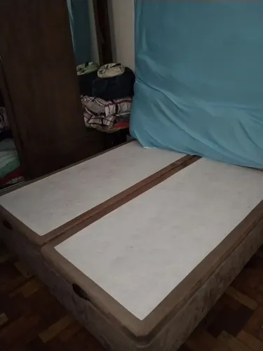 CAMA BOX COM BAÚ