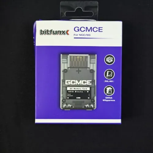 Memory Card Bitfunx para Gamecube e Nintendo Wii GCMCE