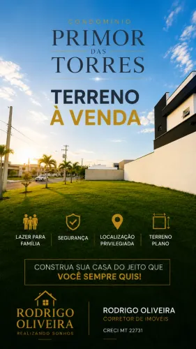 TERRENO DE ESQUINA 263,55 m² | COND. PRIMOR DAS TORRES  | R$ 285 MIL