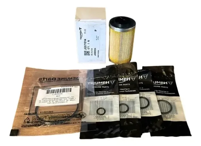 Kit filtro de óleo + o´rings Triumph Speed / Scrambler 400
