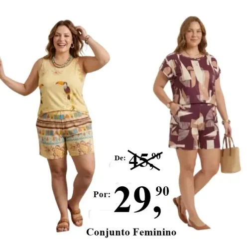 Conjunto feminino