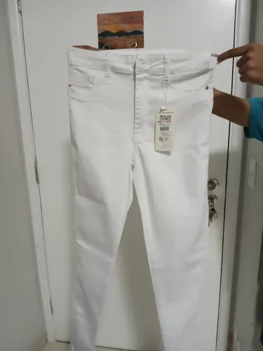 Calça Jeans Branca