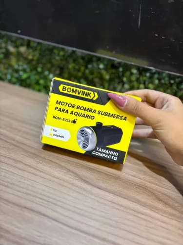 Motor Bomba Submersa para Aquário BOM-8723 BOMVINK