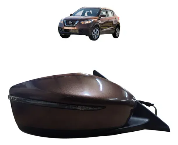 Retrovisor Eletrico Nissan Kicks Direito 2016 A 25 C / Seta
